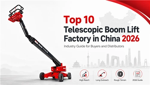 10 principali producători de platforme de ridicare cu braț telescopic din China în 2026